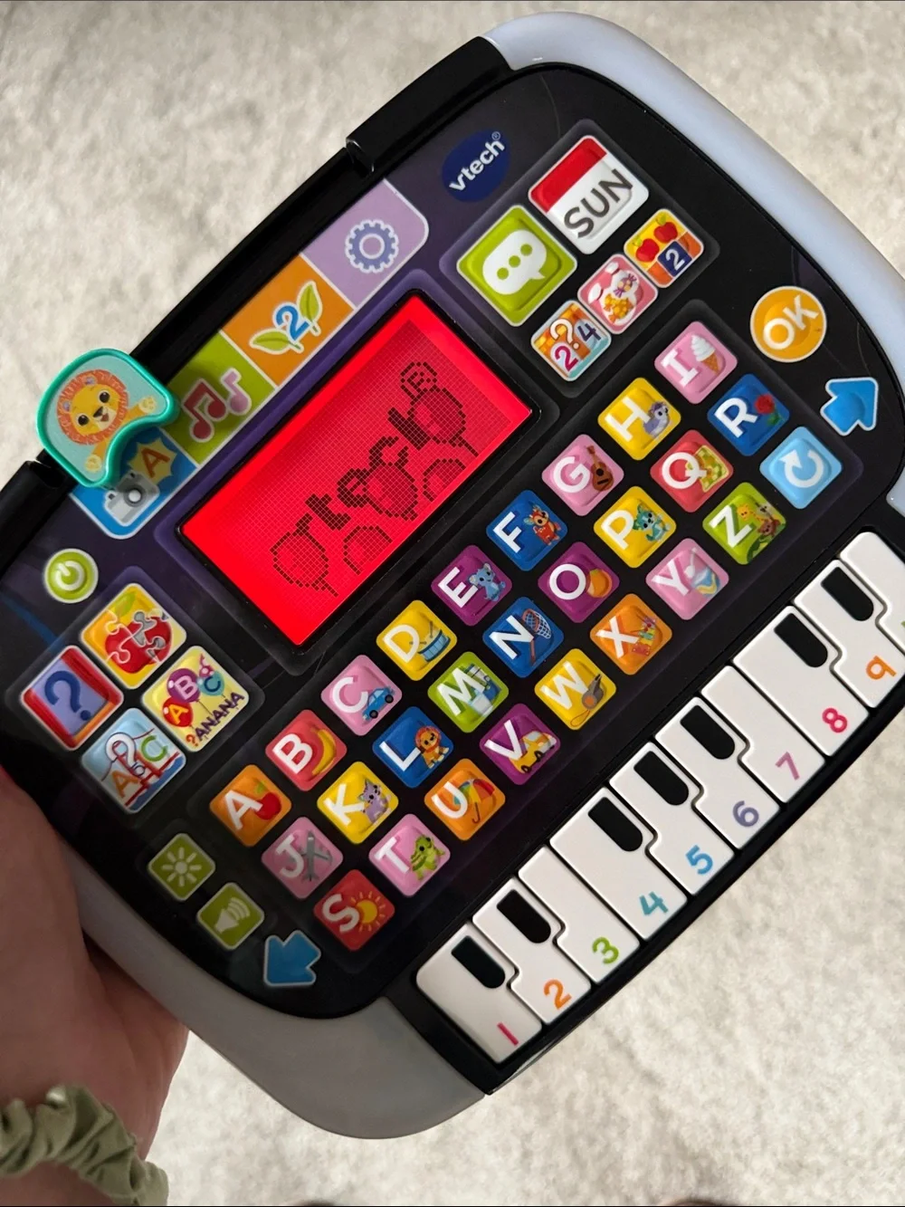 VTech Kids Learning Laptop - Black and White Educational Toy